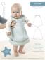 Preview: Papierschnittmuster KLeidchen  Gr: 50/56 bis 68/74, Minikrea