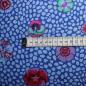 Preview: Stoff von Kaffe Fassett, Muster: Guinea Flower,Blumen und Punkte, Farben blau -lila-grün-rosa-bordeaux