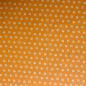 Preview: gelboranger Baumwollstoff Punkten