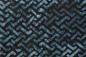 Preview: blauschwarzer Batikstoff von Hoffman, Muster:Linien, Farben: blauschwarz-blau-petrol