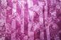 Preview: magenta - flieder Batikstoff von Hoffmann, Muster: Linien, Schmetterling