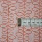 Preview: For You von Zen Chic,lachsfarbener Stoff, Motiv orangene Schlaufen, Farben: lachs-orange