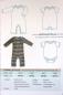 Preview: Papierschnittmuster Strampler  Gr: 50/56 bis 68/74, Minikrea