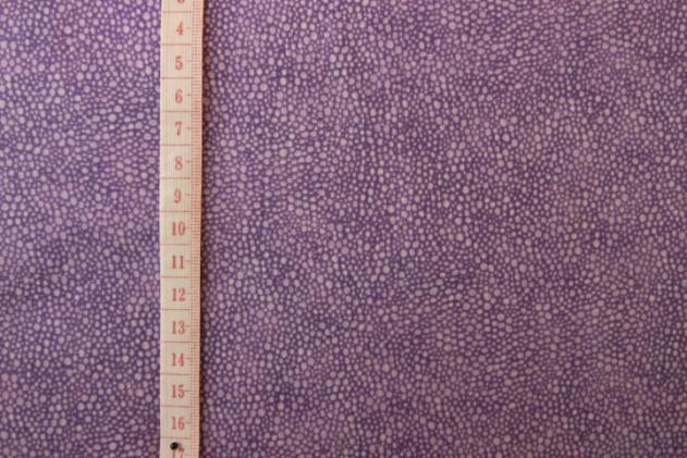 Preview: lila Baumwollstoff mit fliederfarbenen Kreisen