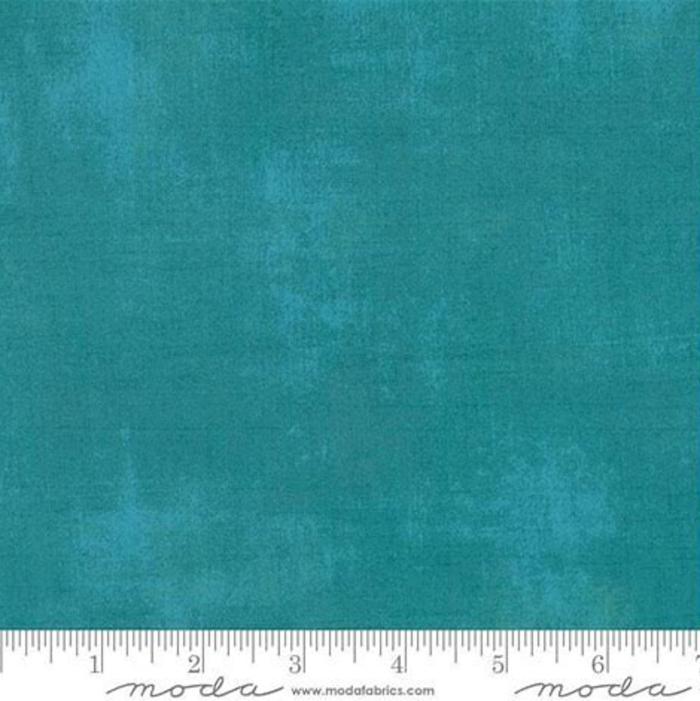 Moda, türkiser Grunge Nr.260, Basicgrey, Farben: türkis-grün-petrol, 100% Baumwolle, Stoffbreite 110 cm