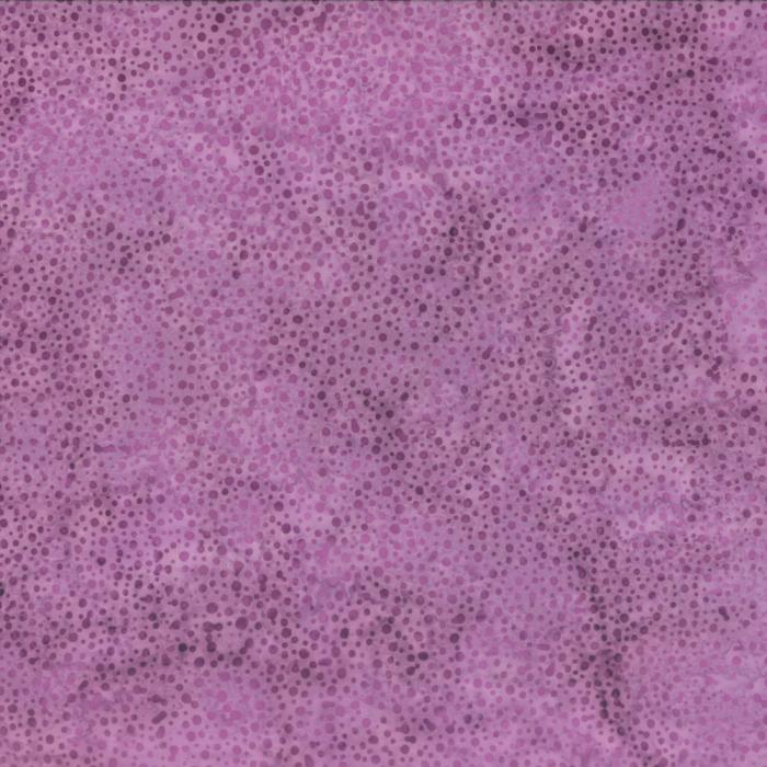 flieder-magenta-lila  marmorierter Batikstoff von Hoffmann, Muster: Kreise ca. 0,5-2 mm in flieder-magenta-lila Stoffbreite: 110 cm 100% Baumwolle