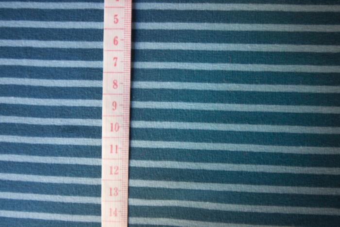 Hilco Campan Jersey Streifen, Farben: blau-hellblau, Oekotex