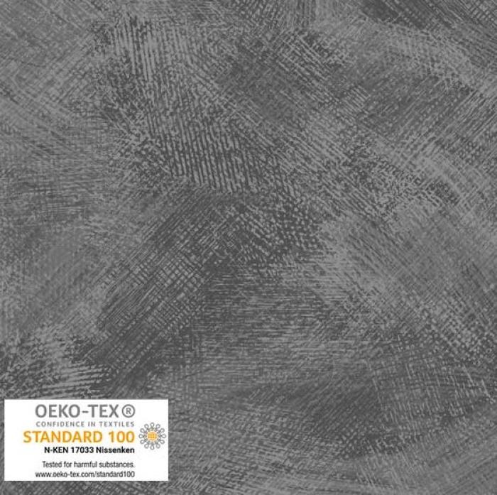 grauer Stoff von STOF A/S, Motiv: Striche , Farben: grau marmormiert, 100% Baumwolle, Stoffbreite: 110 cm