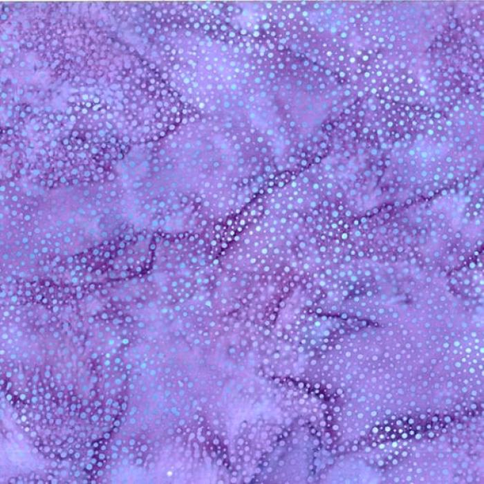 flieder-mangenta-lila marmorierter Batikstoff von Hoffmann, Muster: Kreise ca. 0,5-2 mm in flieder-mangenta-lila  Stoffbreite: 110 cm 100% Baumwolle