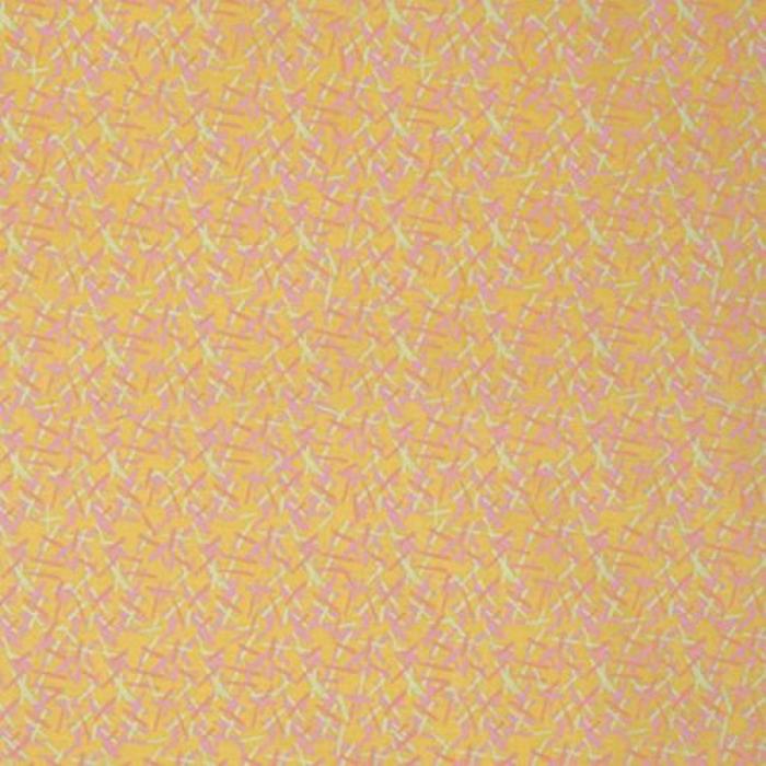 orangener Stoff von Free Spirit,  Motiv: Striche bis 1 cm, Farben: orange-pink-gelb, 100% Baumwolle, Stoffbreite 110 cm